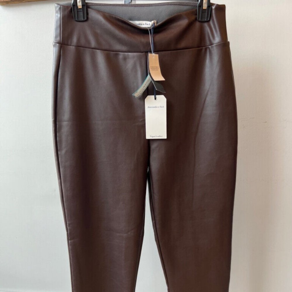 Vegan Faux Leather Leggings